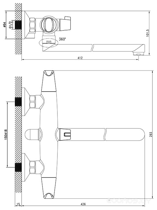 Смеситель IDDIS Funk FUNSBL2i10, фото 2
