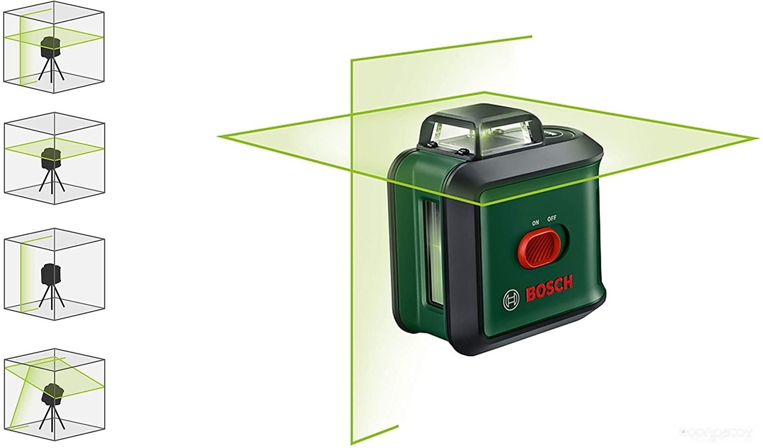 Лазерный нивелир Bosch UniversalLevel 360 Premium 0603663E01 (штатив, держатель), фото 10