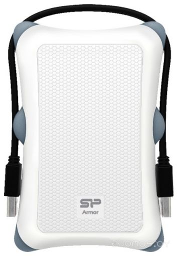 Внешний жёсткий диск Silicon Power Armor A30 1TB White