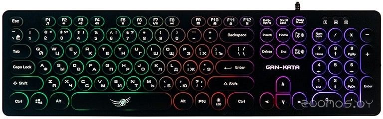 Клавиатура DIALOG Gan-Kata KGK-16U (черный)