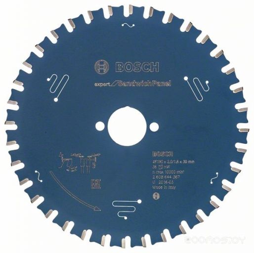 Пильный диск по композитным материалам Bosch Expert for Sandwich Panel 190x30 мм 36 зуб.