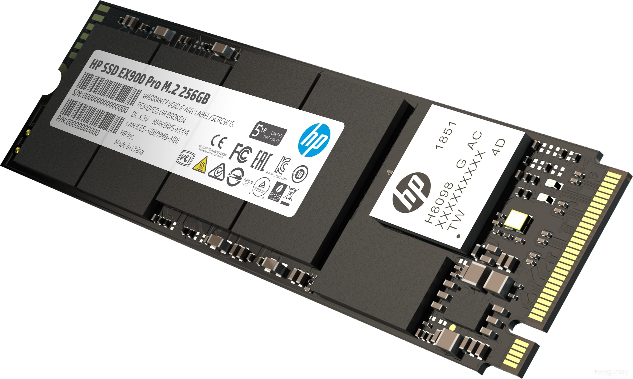SSD HP EX900 Pro 256GB 9XL75AA, фото 3