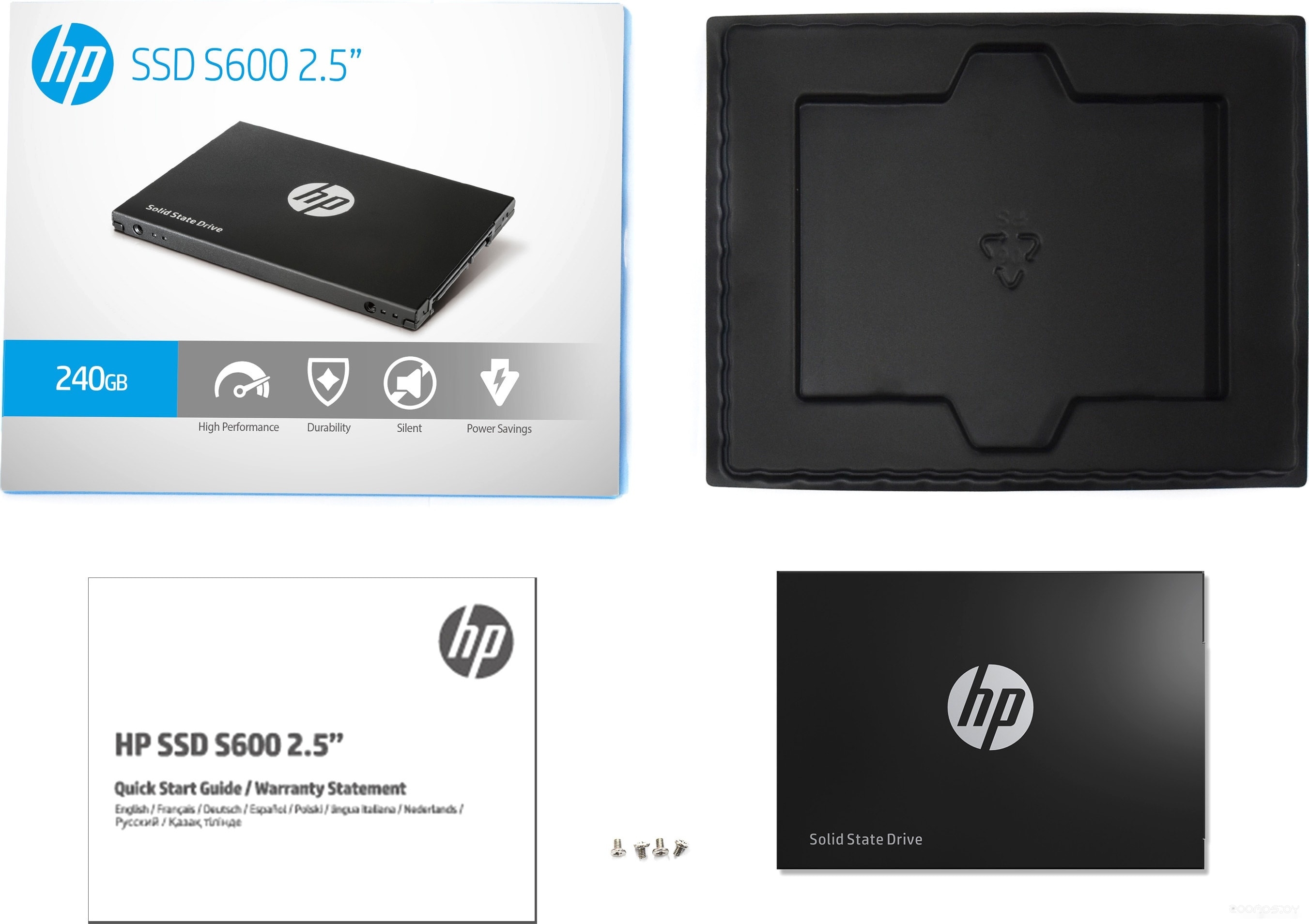 SSD HP S600 240GB 4FZ33AA, фото 2