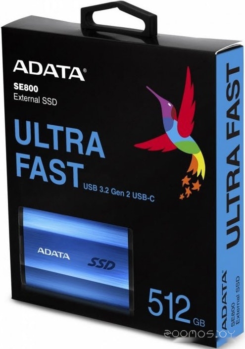 Внешний накопитель A-Data SE800 ASE800-512GU32G2-CBL 512GB (синий), фото 6