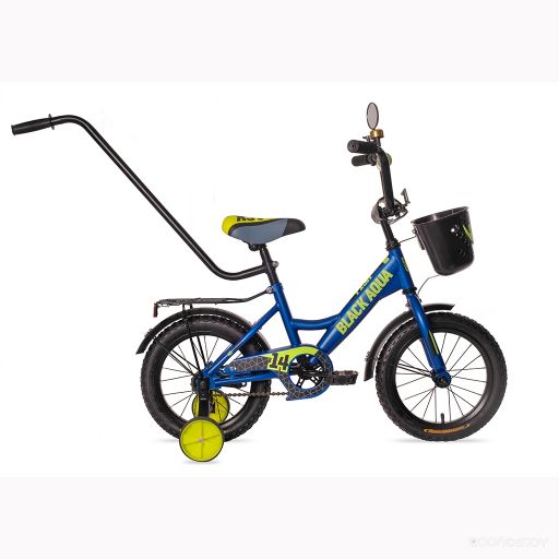 Детский велосипед BlackAqua Fishka 14 (синий)