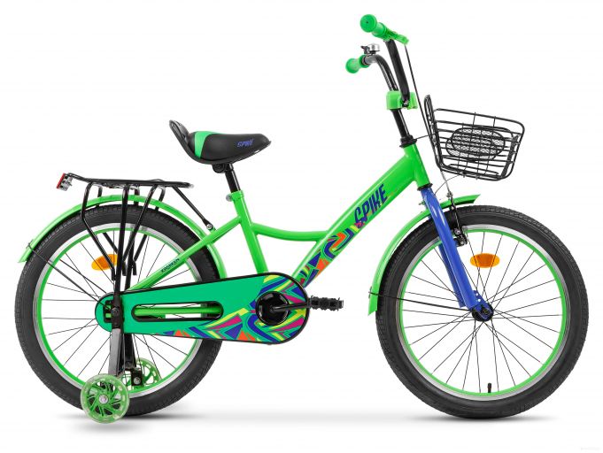 Детский велосипед Krakken Spike 16 (зеленый, 2021)