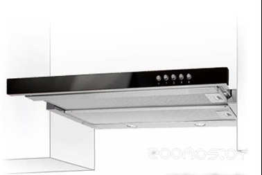 Вытяжка AKPO Light Twin Glass 50 WK-7 BK, фото 2