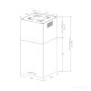 Вытяжка Korting KHA 45970 W Cube