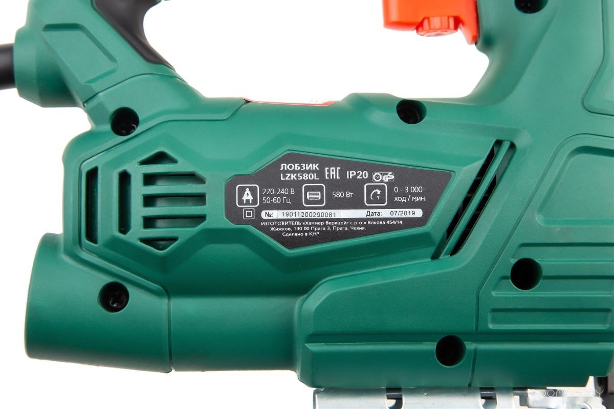 Электролобзик Hammer LZK580L Flex, фото 10