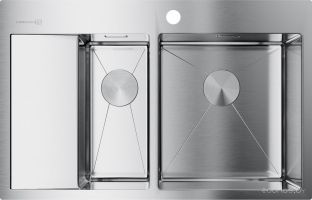 Врезная кухонная мойка Omoikiri Akisame 78-2-IN-R