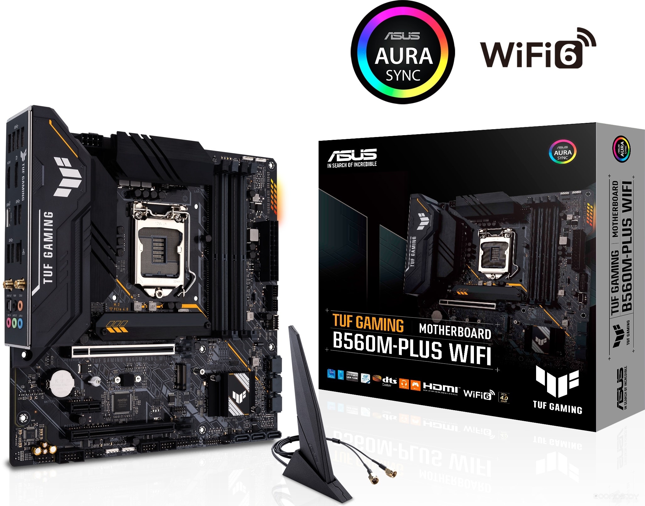 Материнская плата Asus TUF Gaming B560M-Plus WIFI, фото 5