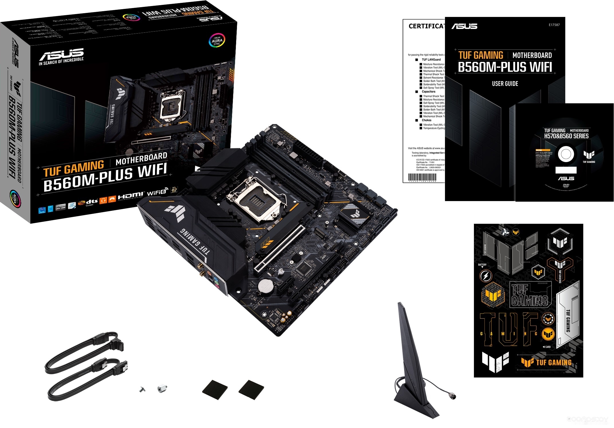 Материнская плата Asus TUF Gaming B560M-Plus WIFI, фото 6