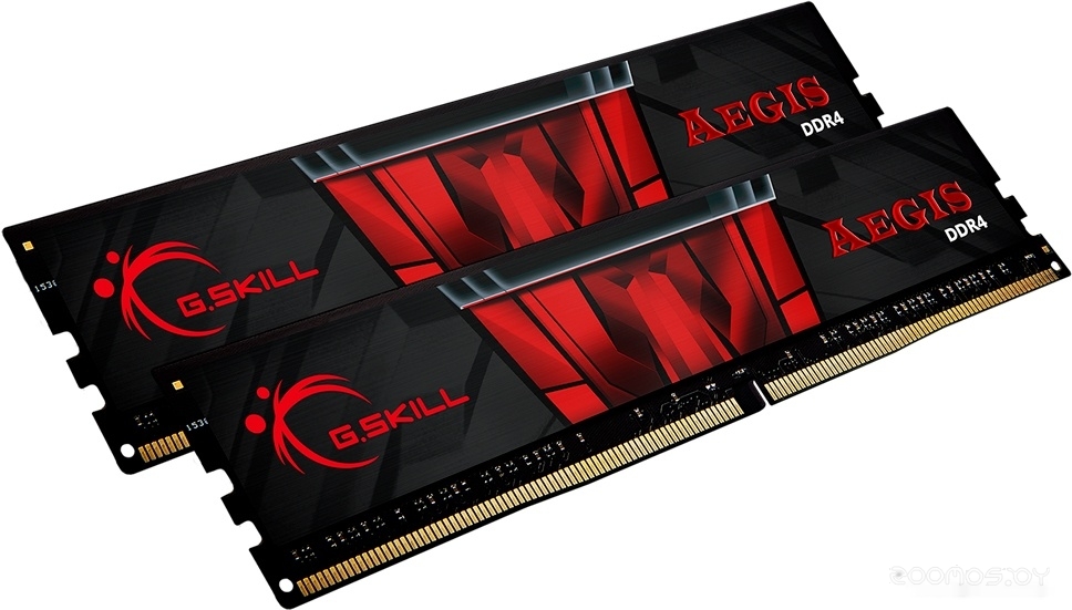 Оперативная память G.SKILL Aegis 2x8GB DDR4 PC4-25600 F4-3200C16D-16GIS, фото 2
