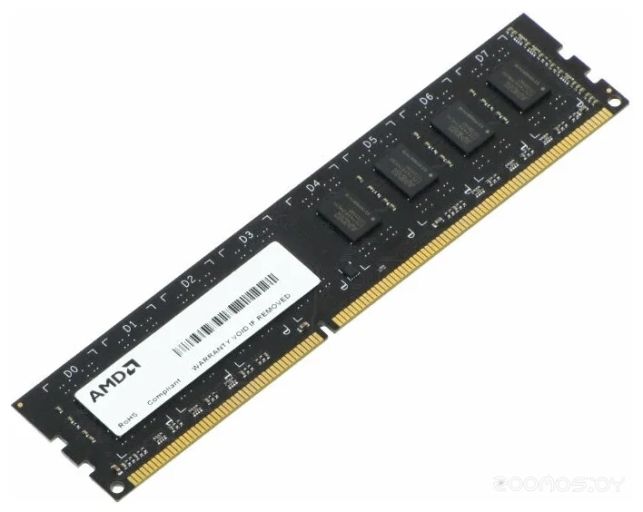Оперативная память AMD Radeon R5 Entertainment 4GB DDR3 PC3-12800 R534G1601U1SL-U, фото 1