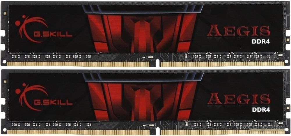 Оперативная память G.SKILL Aegis 2x8GB DDR4 PC4-21300 F4-2666C19D-16GIS, фото 1