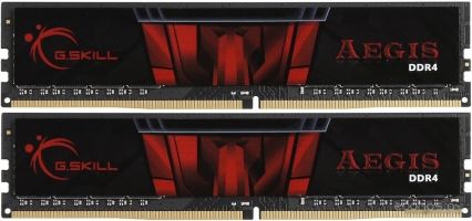 Оперативная память G.SKILL Aegis 2x8GB DDR4 PC4-21300 F4-2666C19D-16GIS