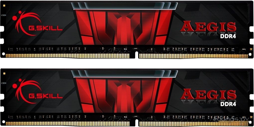 Оперативная память G.SKILL Aegis 2x8GB DDR4 PC4-25600 F4-3200C16D-16GIS, фото 1