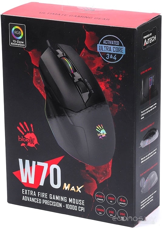 Игровая мышь A4Tech Bloody W70 Max (черный), фото 9