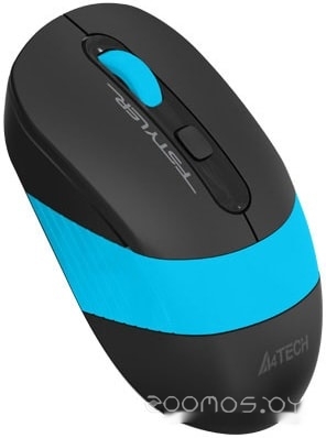 Мышь A4Tech Fstyler FG10S (черный/голубой), фото 2