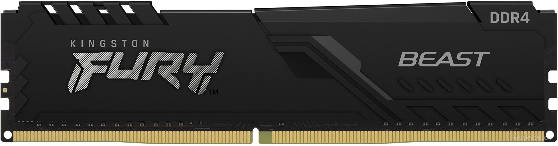 Оперативная память Kingston FURY Beast 16GB DDR4 PC4-29800 KF437C19BB1/16, фото 1
