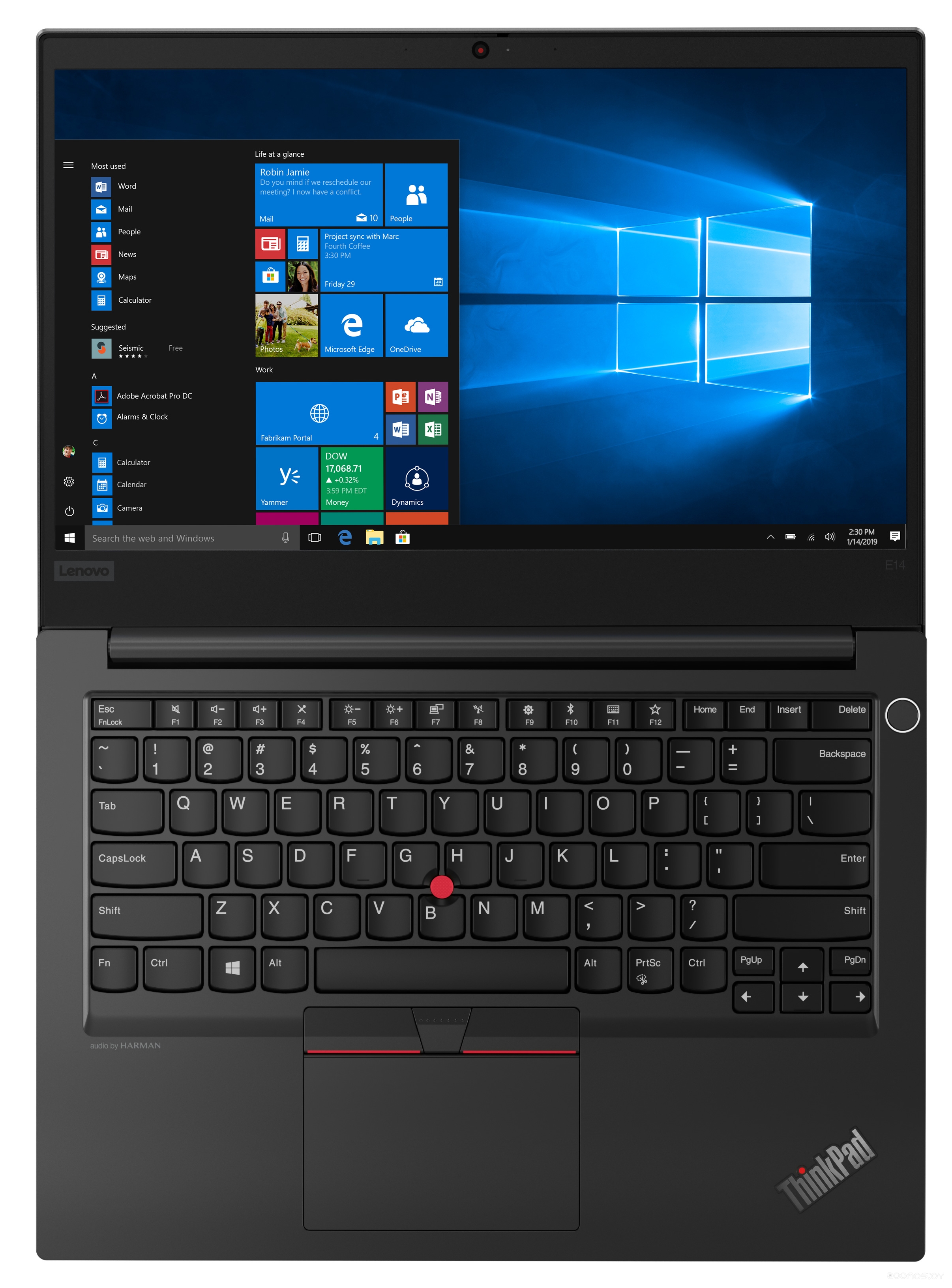 Ноутбук Lenovo ThinkPad E14 (20TA0024RT), фото 7