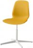 Офисный стул Ikea Лейф-арне 893.049.65 (темно-желтый/бальсбергет белый)