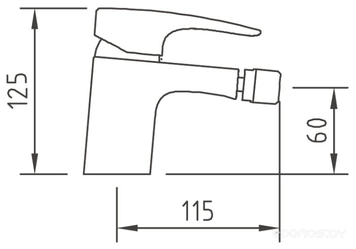 Смеситель Clever Bahama Xtreme 98176, фото 2