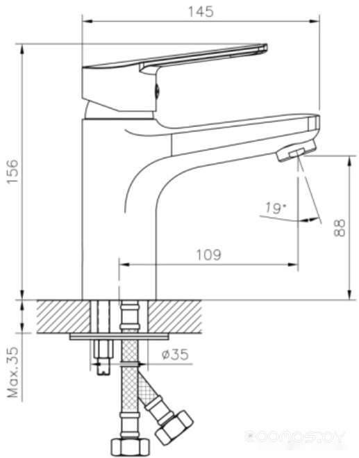 Смеситель DecoRoom DR22011, фото 2