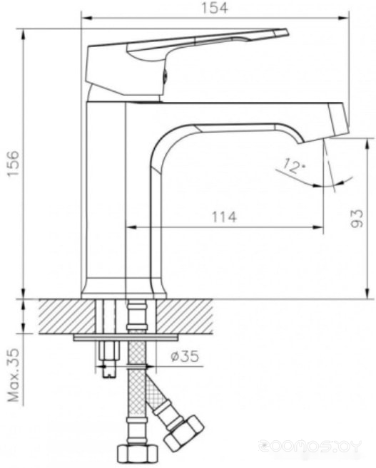 Смеситель DecoRoom DR23011, фото 2