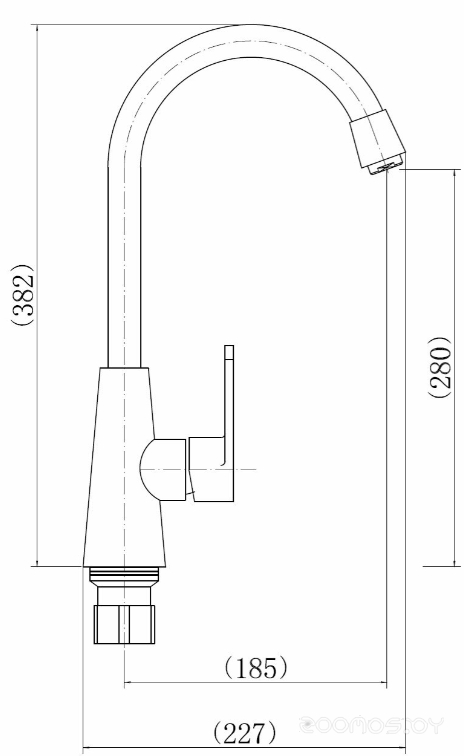 Смеситель Plstart PL4001, фото 2