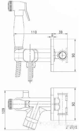 Смеситель Lemark Solo LM7165BL, фото 2