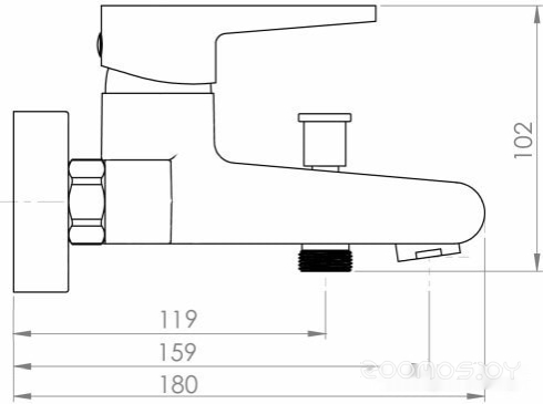 Смеситель Inan Koral M2501K, фото 2