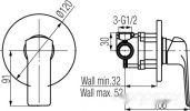 Смеситель Valvex Aurora 2445160