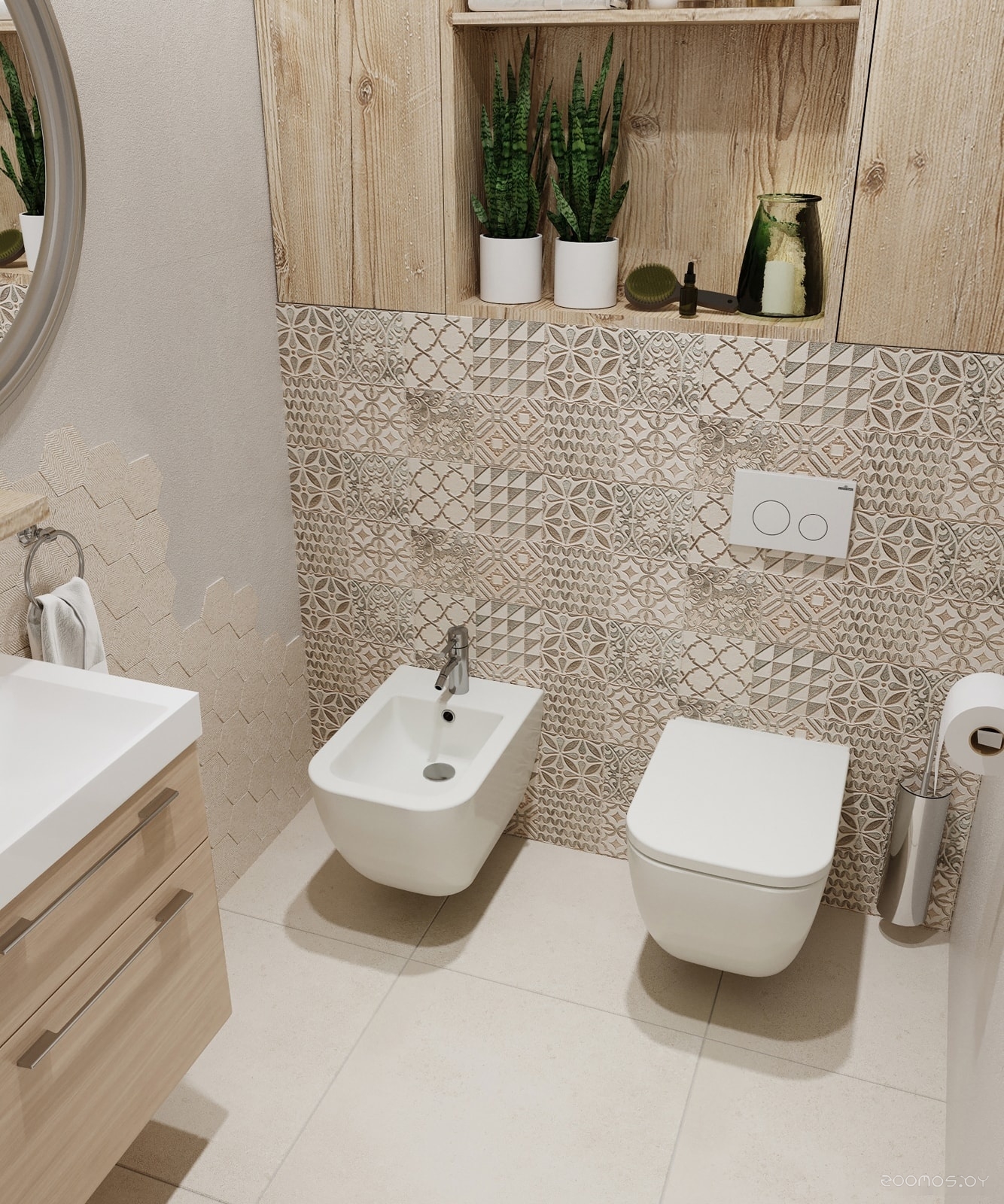 Унитаз Lavinia Boho One Compacto 21010003 (чаша, пневмокрышка, шум-я), фото 8