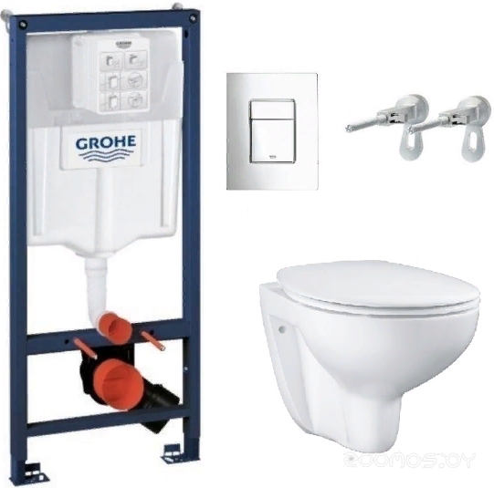 Унитаз Grohe Bau Ceramic 39586000, фото 2