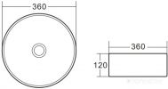 Умывальник BelBagno BB1357