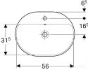 Умывальник Geberit VariForm 500.733.01.2