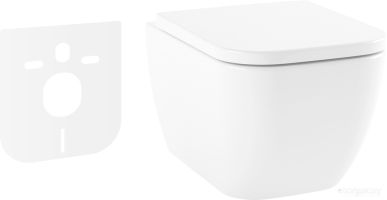 Унитаз Lavinia Boho One Compacto 21010003 (чаша, пневмокрышка, шум-я)