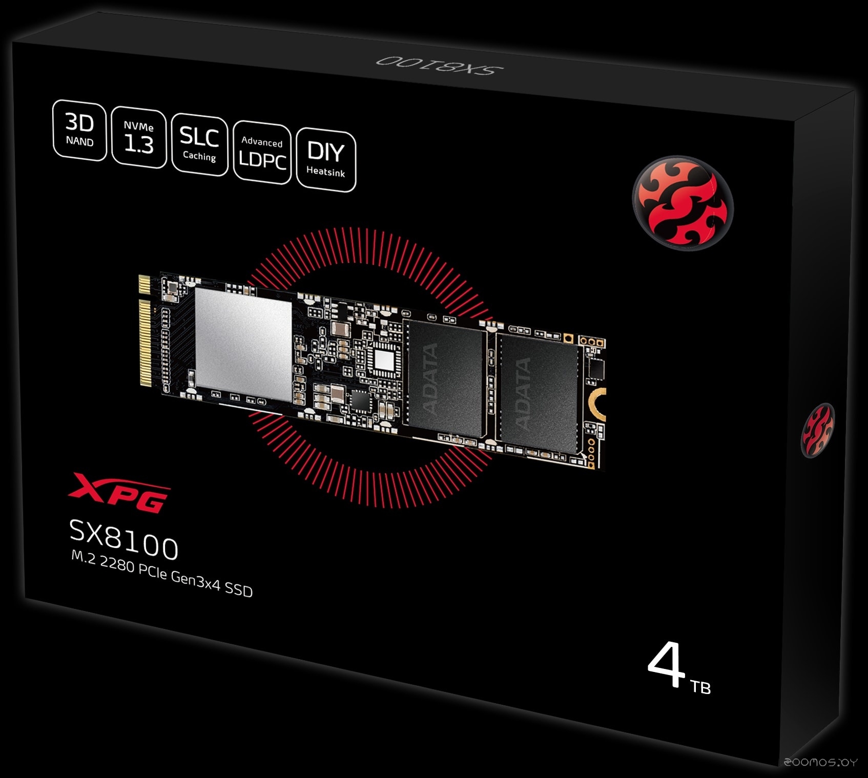 SSD A-Data XPG SX8100 1TB ASX8100NP-1TT-C, фото 6