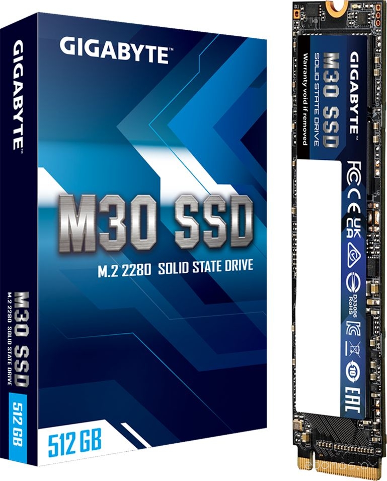 SSD Gigabyte M30 512GB GP-GM30512G-G, фото 2