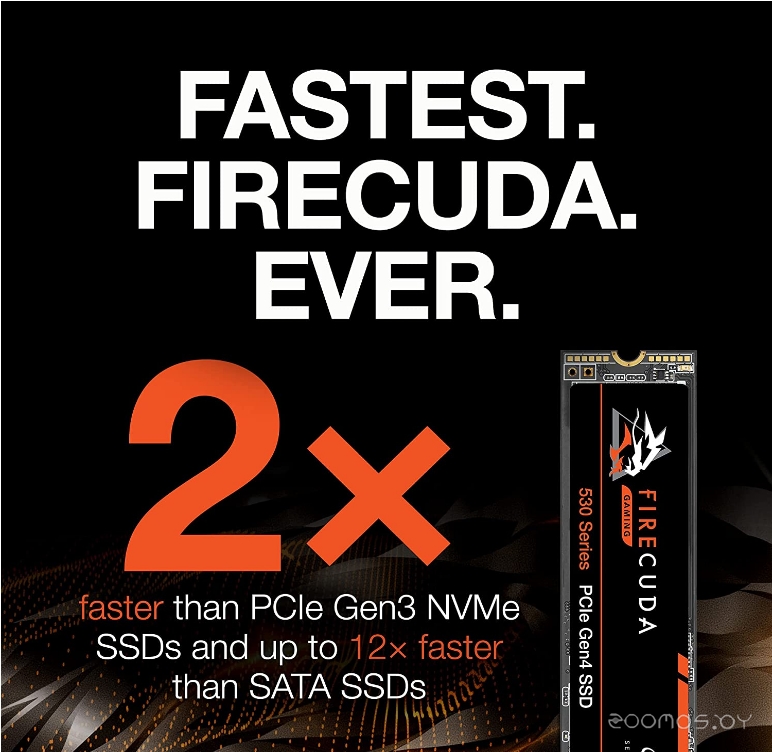 SSD Seagate FireCuda 530 1TB ZP1000GM3A013, фото 4
