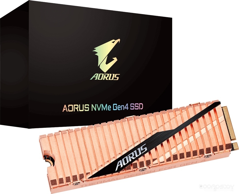 SSD Gigabyte Aorus NVMe Gen4 2TB GP-ASM2NE6200TTTD, фото 5