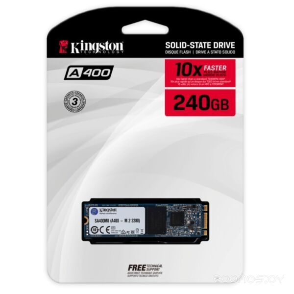 SSD Kingston a400 240gb sa400m8/240g, фото 2