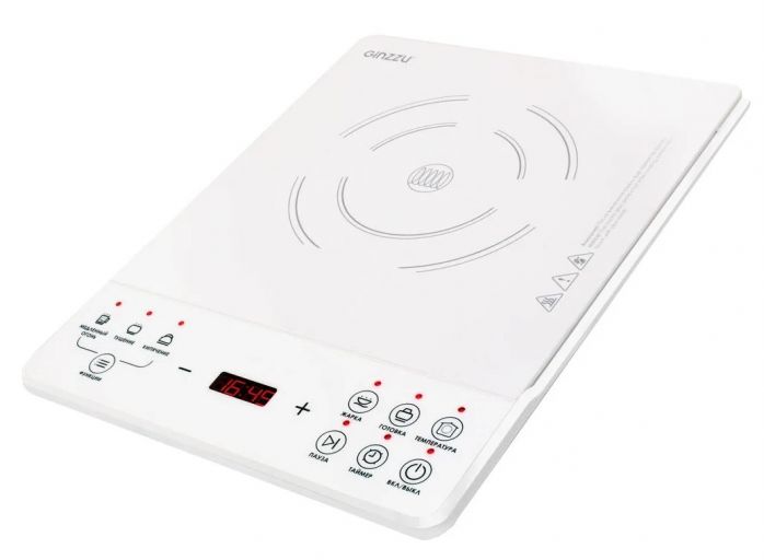 Настольная плита Ginzzu HCI-163
