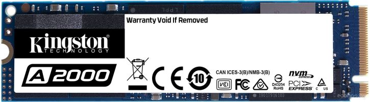 SSD Kingston a2000 250gb sa2000m8/250g