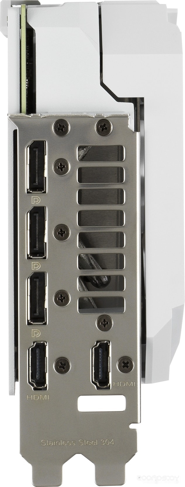 Видеокарта Asus ROG Strix GeForce RTX 3080 V2 White OC Edition 10GB GDDR6X, фото 6