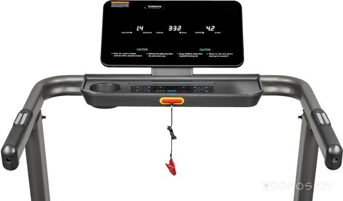 Электрическая беговая дорожка Sundays Fitness T-1646, фото 6