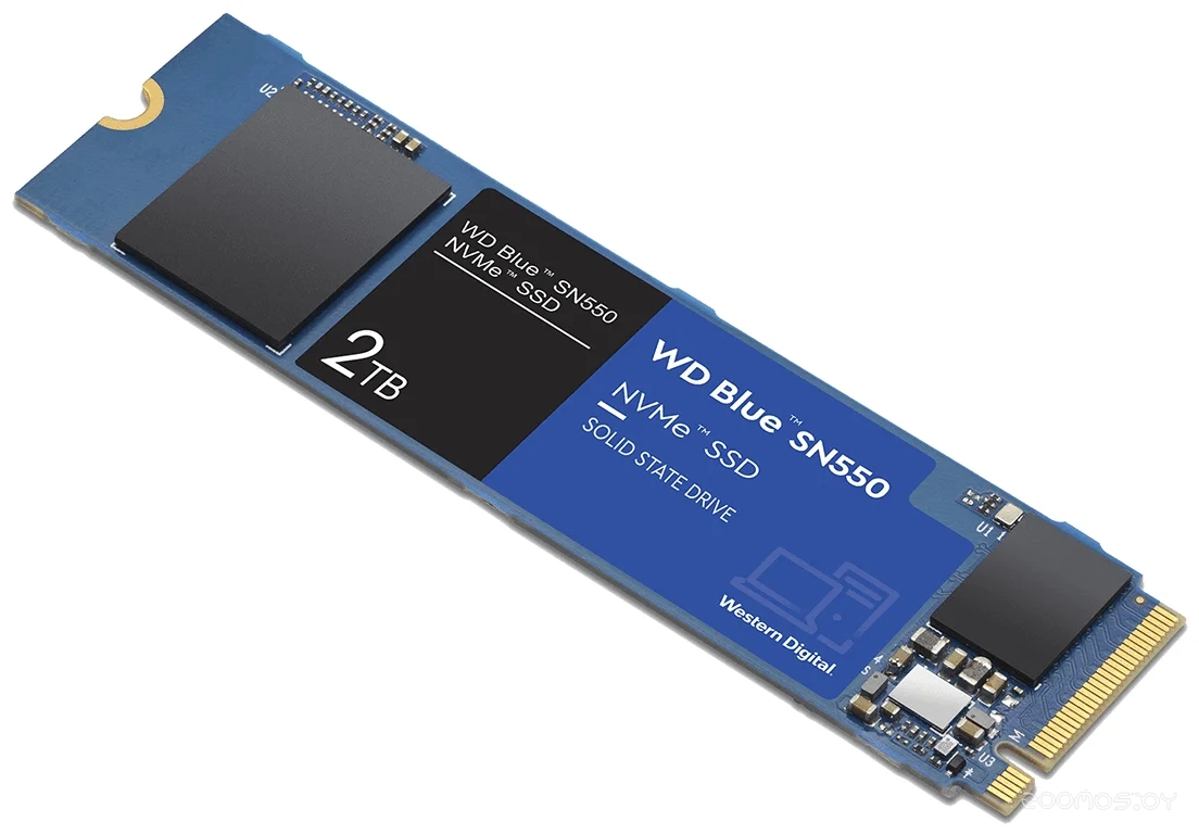 SSD Western Digital Blue SN550 NVMe 2TB WDS200T2B0C, фото 2