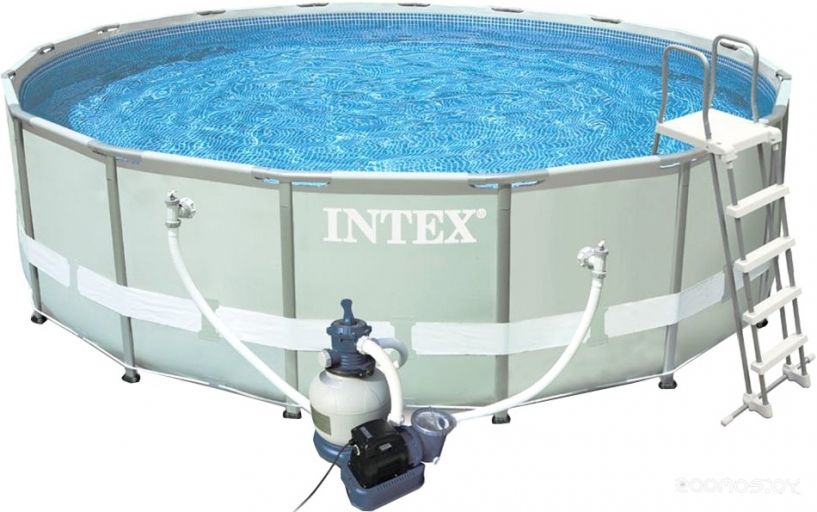 Бассейн INTEX Ultra Frame 488x122 (насос 4500л\ч)