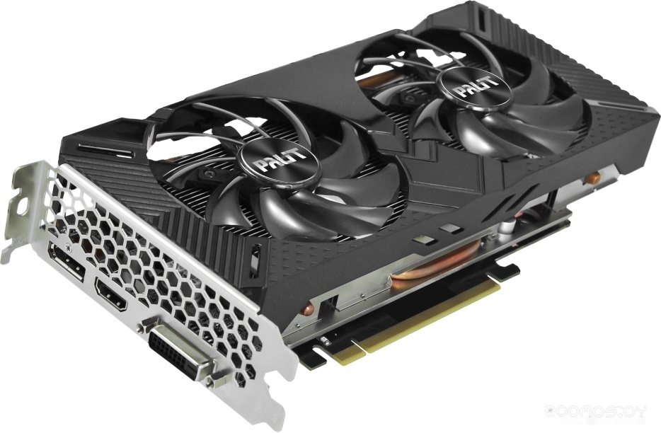 Видеокарта PALIT GeForce GTX 1660 Ti Dual 6GB GDDR6 NE6166T018J9-1160C, фото 5